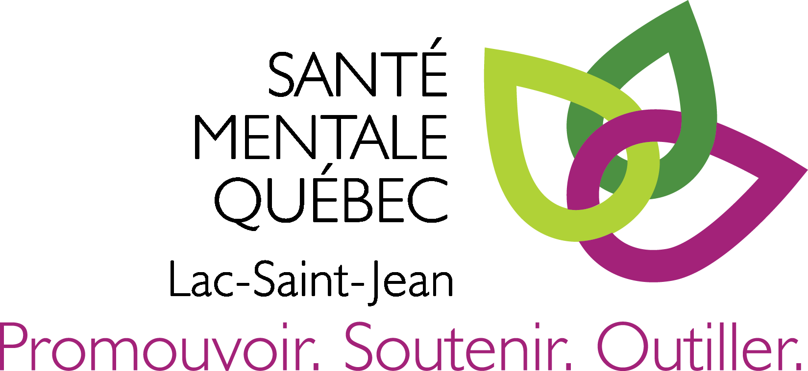 Logo de notre partenaire Santé mentale Québec Lac-St-Jean